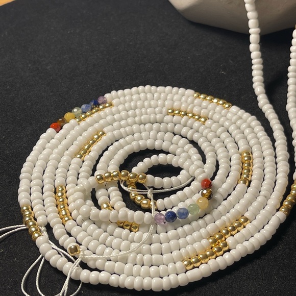 Chakra one (2)strand Handmade Waistbead Strand - Picture 1 of 6